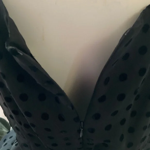 Donna Morgan Black Textured Maxi Dress - Picture 7 of 16